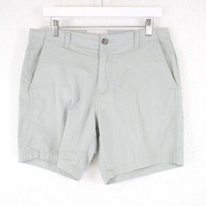 Free Planet Chino Shorts Green / Gray 32/6‎ Mid Rise Tagged 30